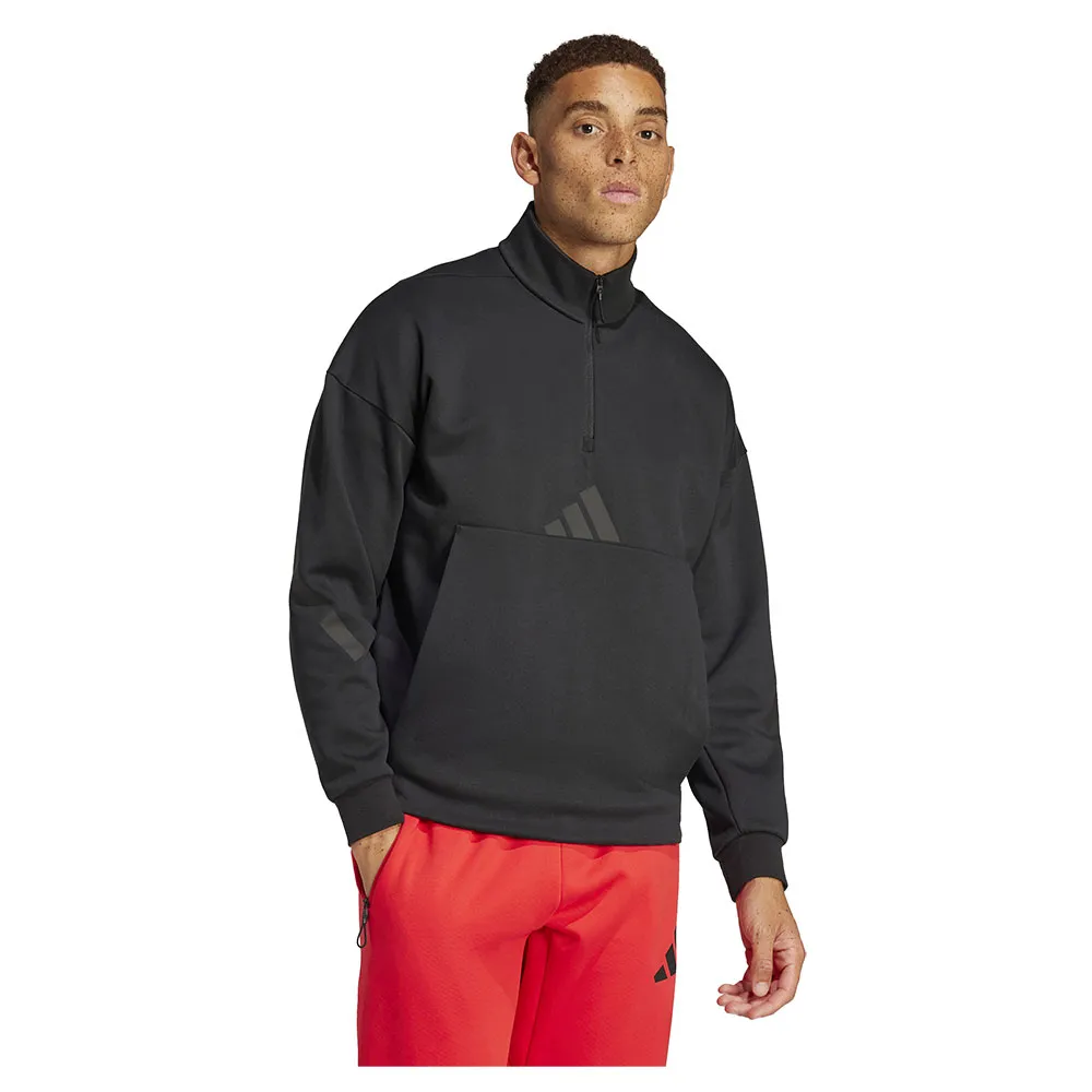 

Толстовка adidas Z.N.E half zip, черный
