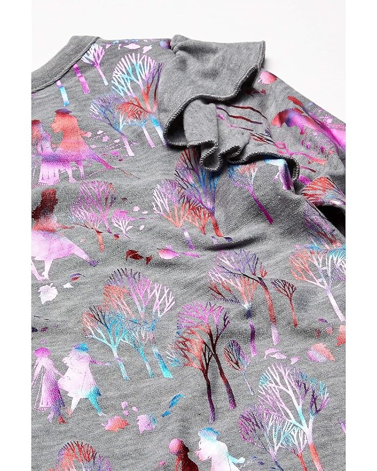 

Платье Chaser Disney's Frozen "Frozen Forest" Cozy Knit Shirttail Dress, цвет Heather Grey