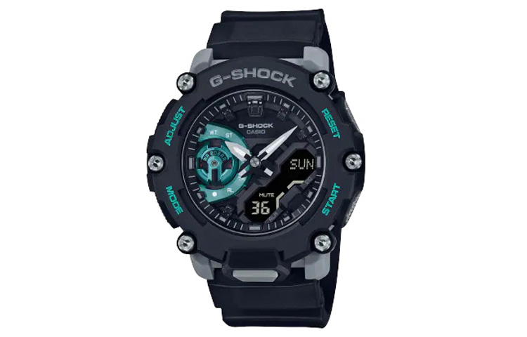 

G-SHOCK Часы G SHOCK Men Watch, Black Green Watch Dial