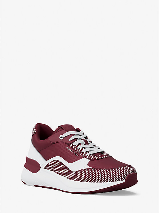 

Кроссовки Trevor из комбинированных материалов Michael Kors, фиолетовый