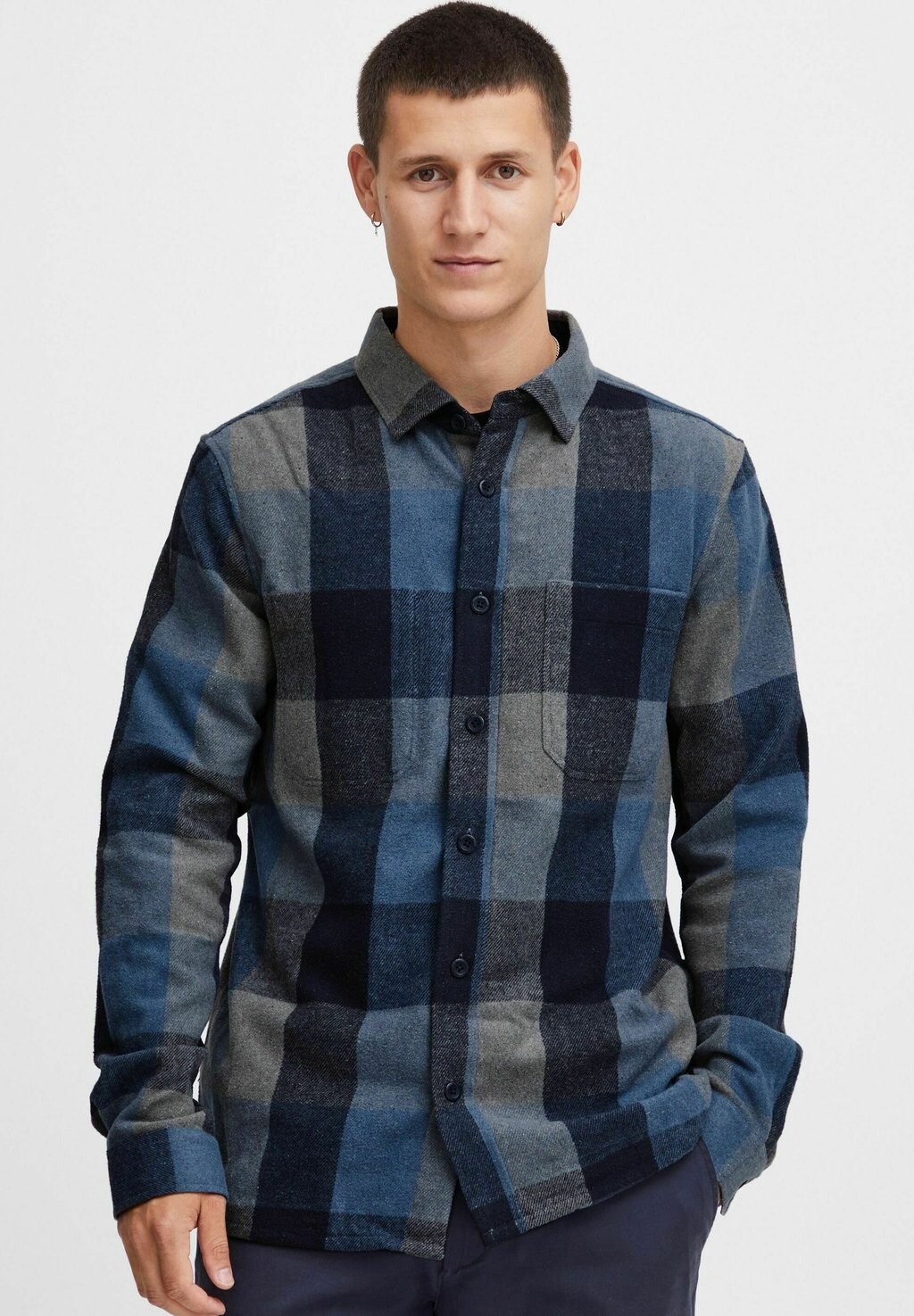

Рубашка INDICODE JEANS, цвет china blue