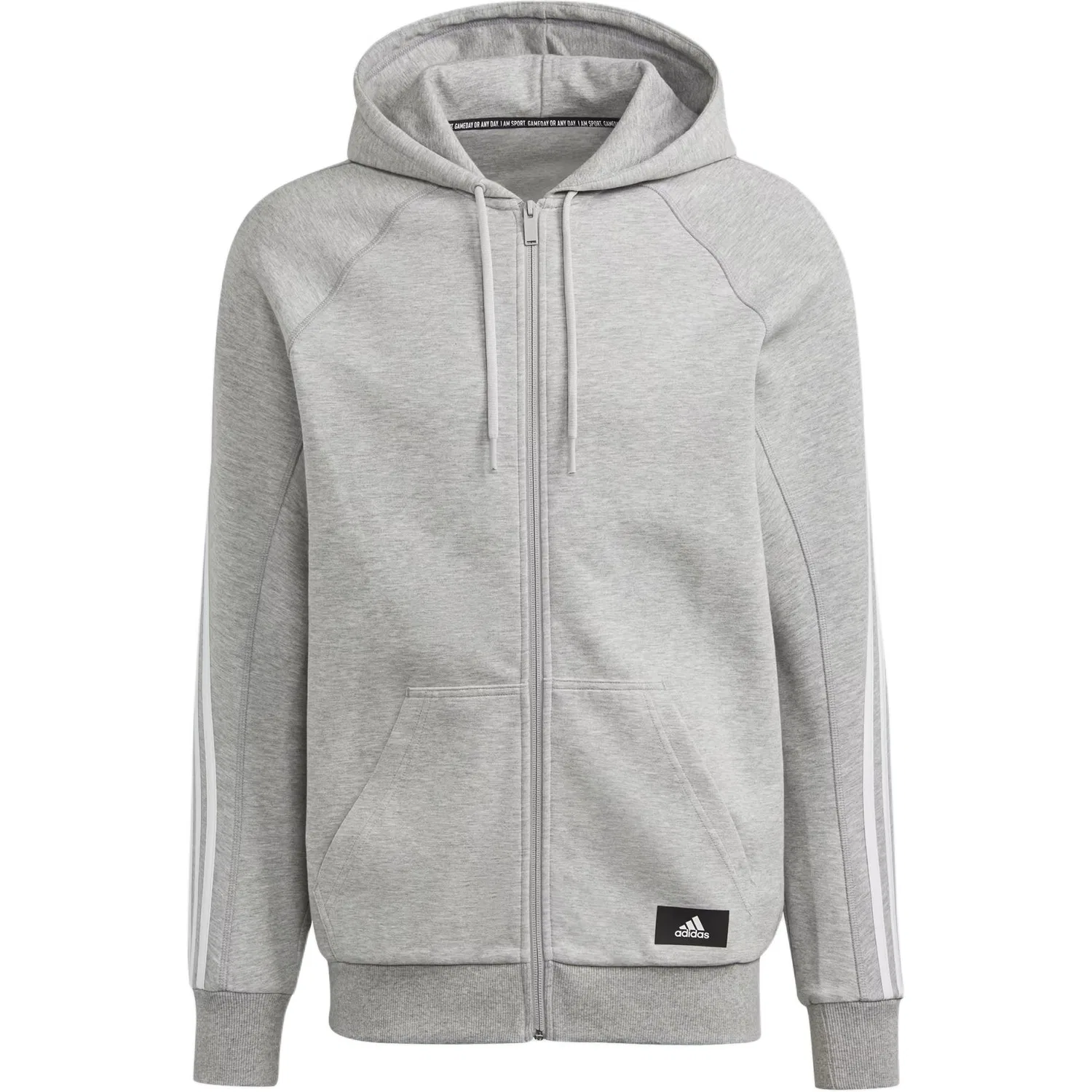 Свитшот Adidas 3 Stripes Medium Gray Heather
