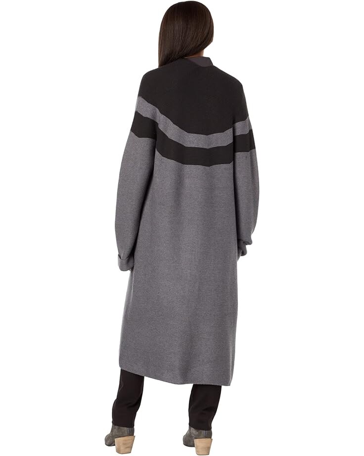 

Свитер Lysse Cortland Seamless Chunky Cotton Cardigan, угольный