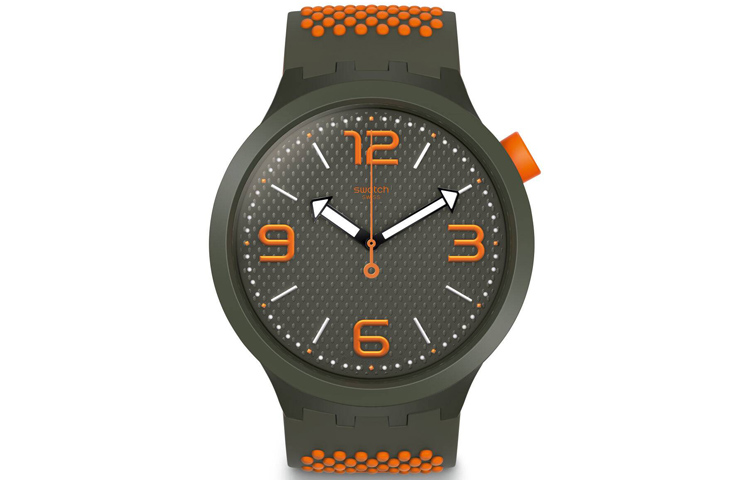 

SWATCH Unisex Big Bold Series 47mm Black Watch SO27M101