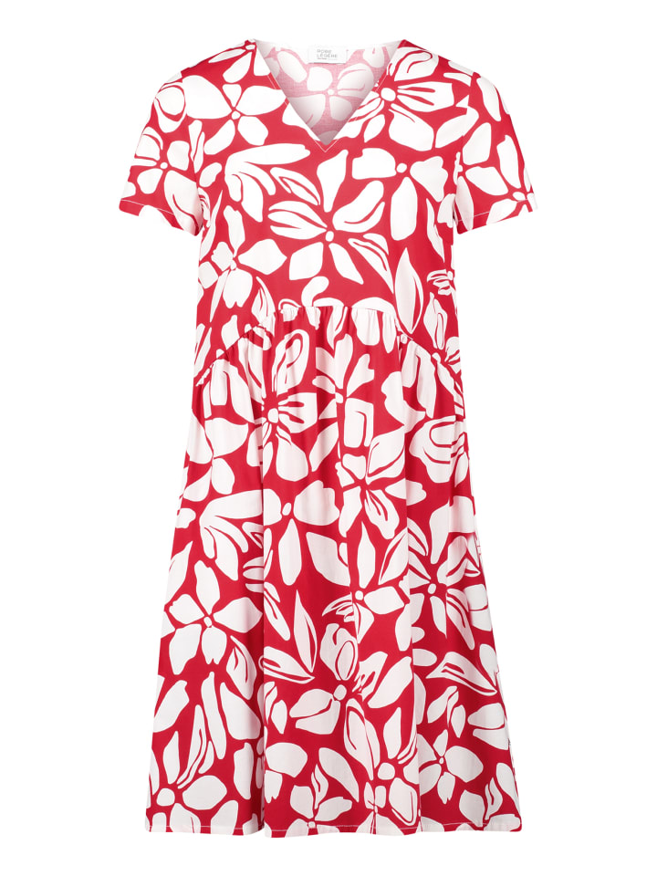 

Короткое платье Vera Mont, цвет red/white