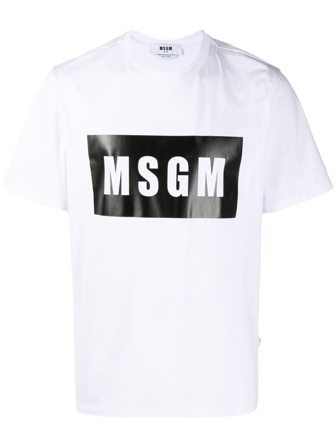 

MSGM футболка с логотипом, белый