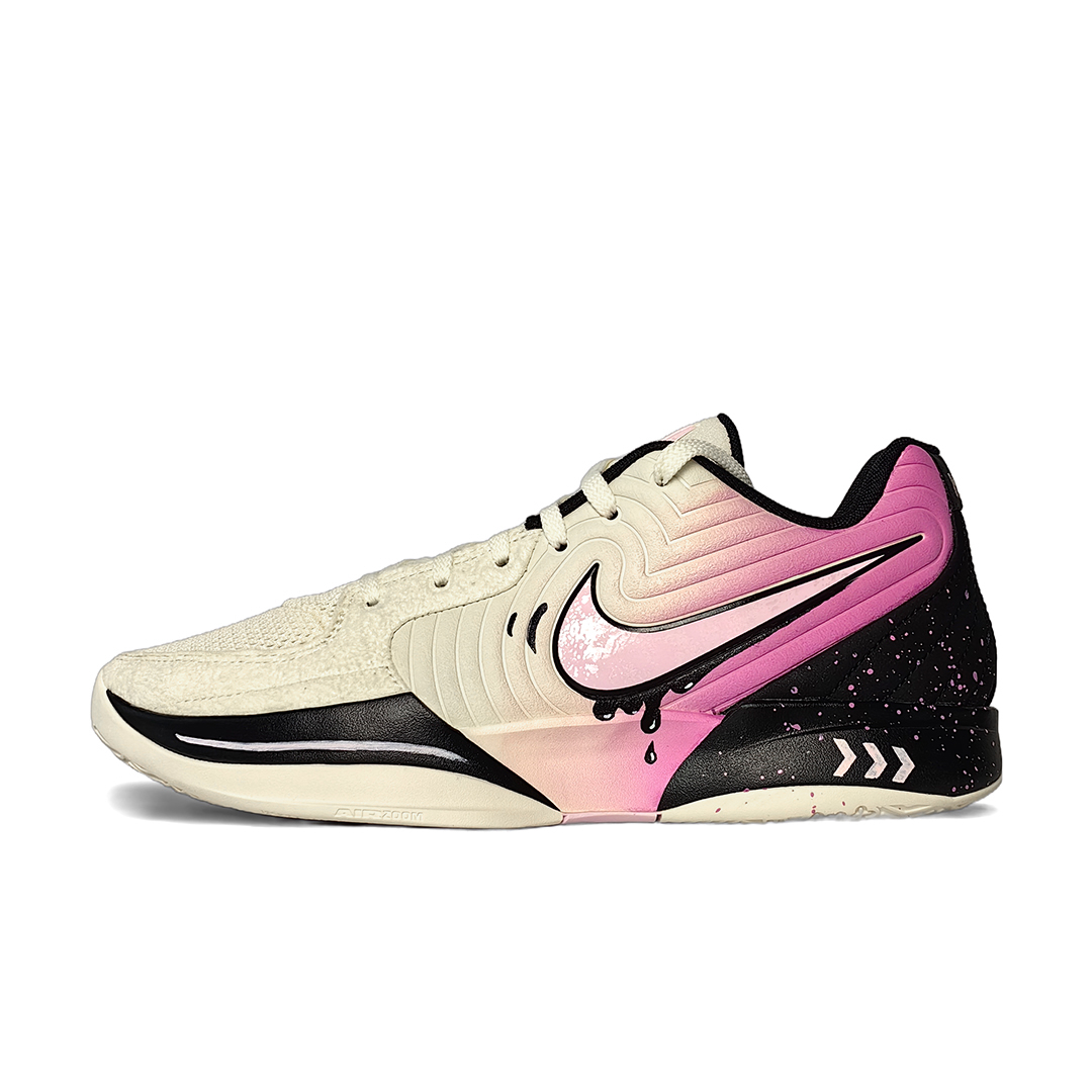 

Nike Баскетбольные кроссовки Ja Morant 2 с амортизацией, износостойкие, низкие, белые, мужские