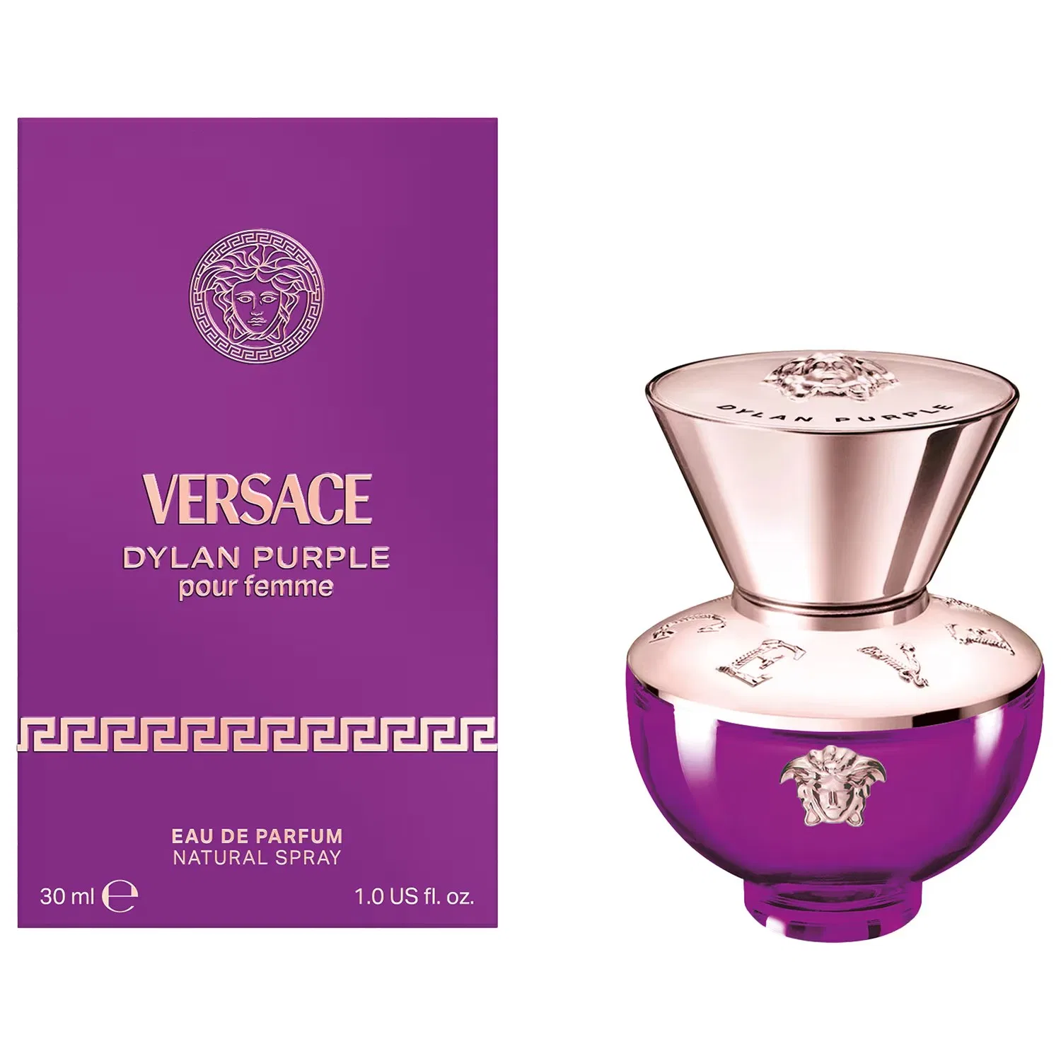 Парфюмерная вода VERSACE Dylan Purple 50 мл — фото 3