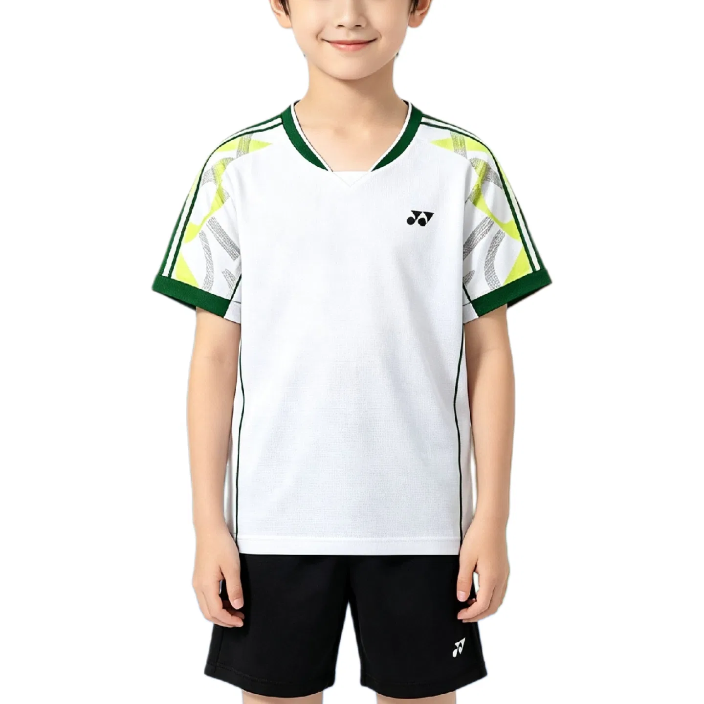 Детская футболка с круглым вырезом YONEX, Deep Sea Blue — фото 3