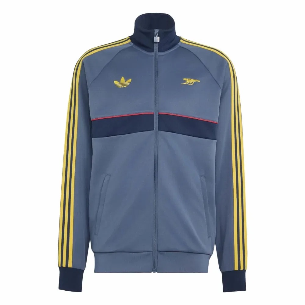 Мужской свитшот с молнией Arsenal FC Originals Adidas, Blue — фото 3