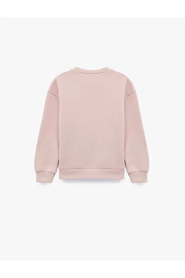 Детские свитшот для девочек с принтом Licensed Lola Bunny Koton, Lilac — фото 2
