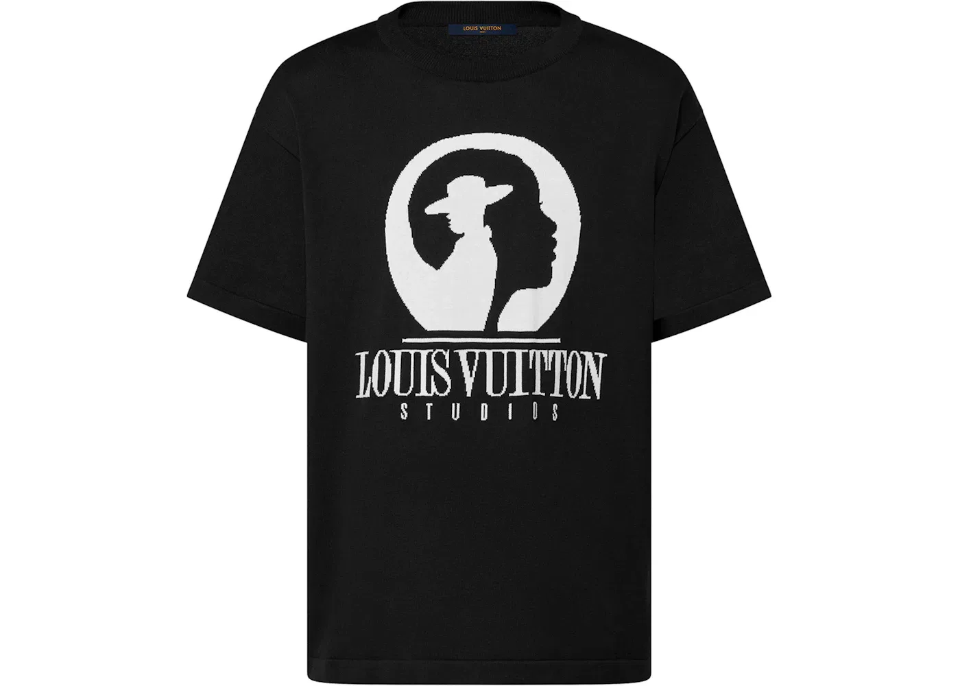 Мужской свитшот с интарсией из хлопка Crewneck Louis Vuitton, Dark Grey