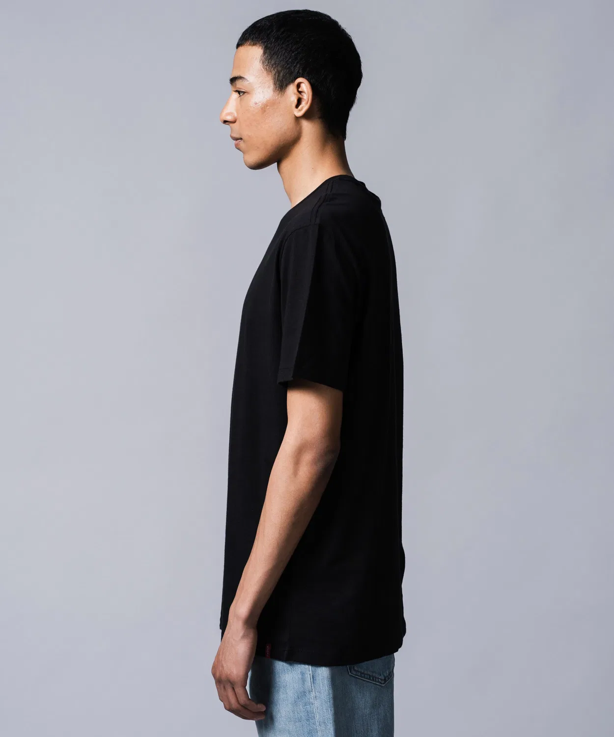 Мужская футболка с коротким рукавом, комплект из 2 штук, Slim Fit Levi's, Black — фото 3