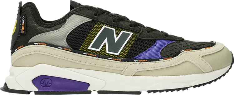 

Кроссовки New Balance X-Racer 'Olive Purple', зеленый