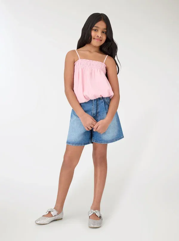 Шорты джинсовые Denim shorts Terranova Denim Medio, синий