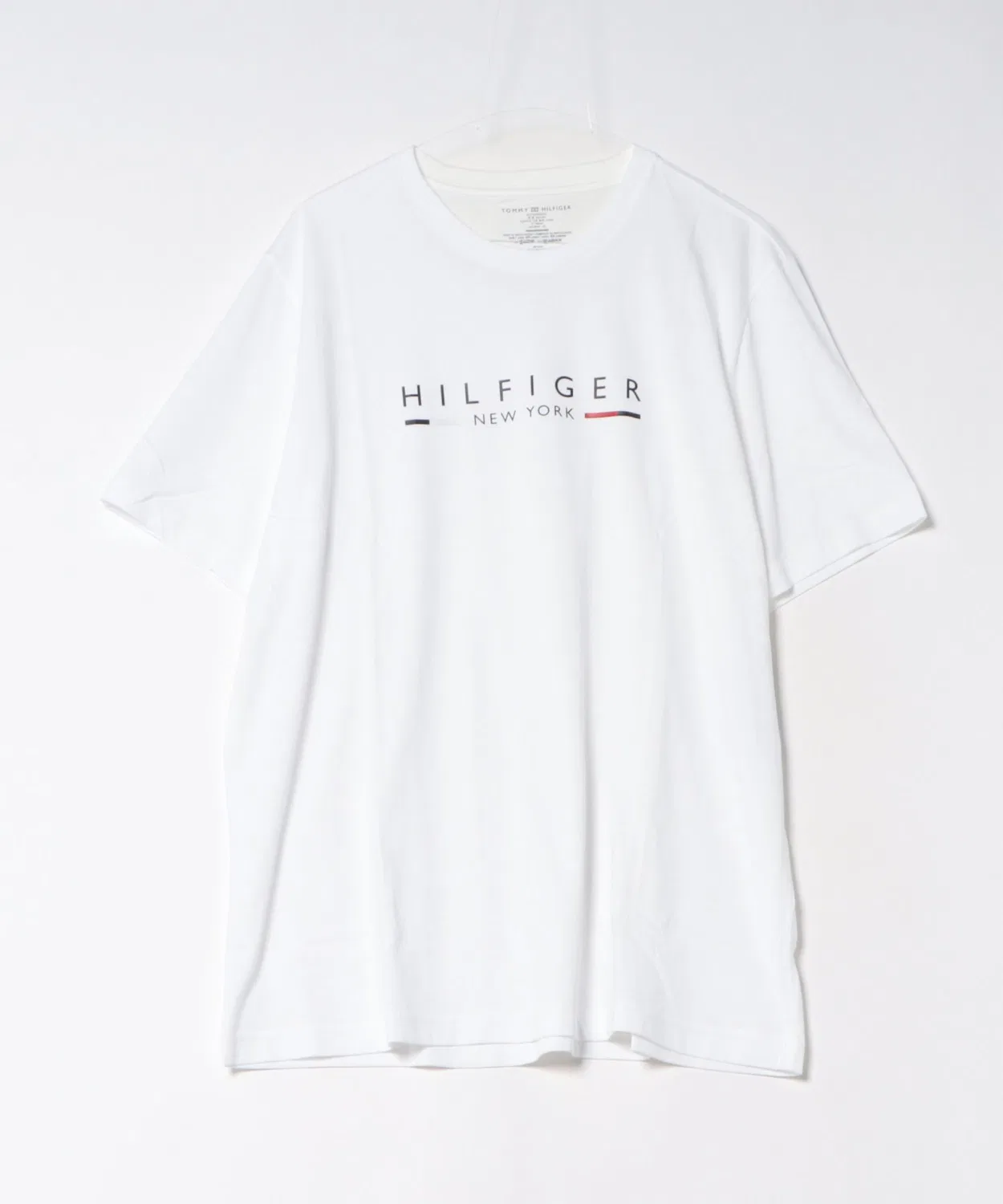Мужская футболка с коротким рукавом с логотипом TOMMY HILFIGER, White