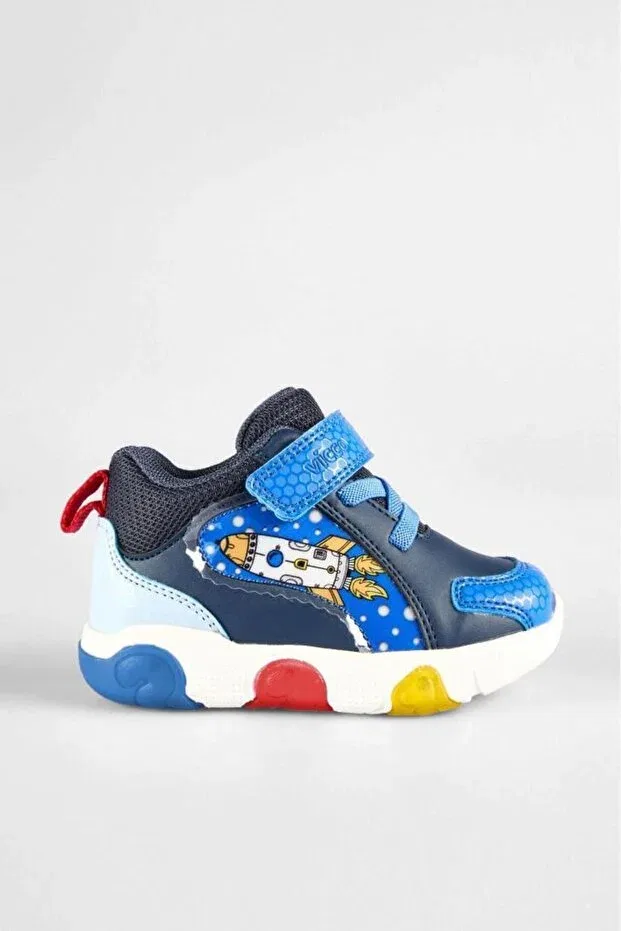 Детские кроссовки для девочек с принтом Rocky Vicco, Navy Blue — фото 2