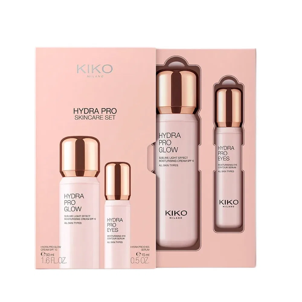 Набор косметики для ухода за кожей лица Hydra Pro Skincare Set KIKO Milano, Бежевый