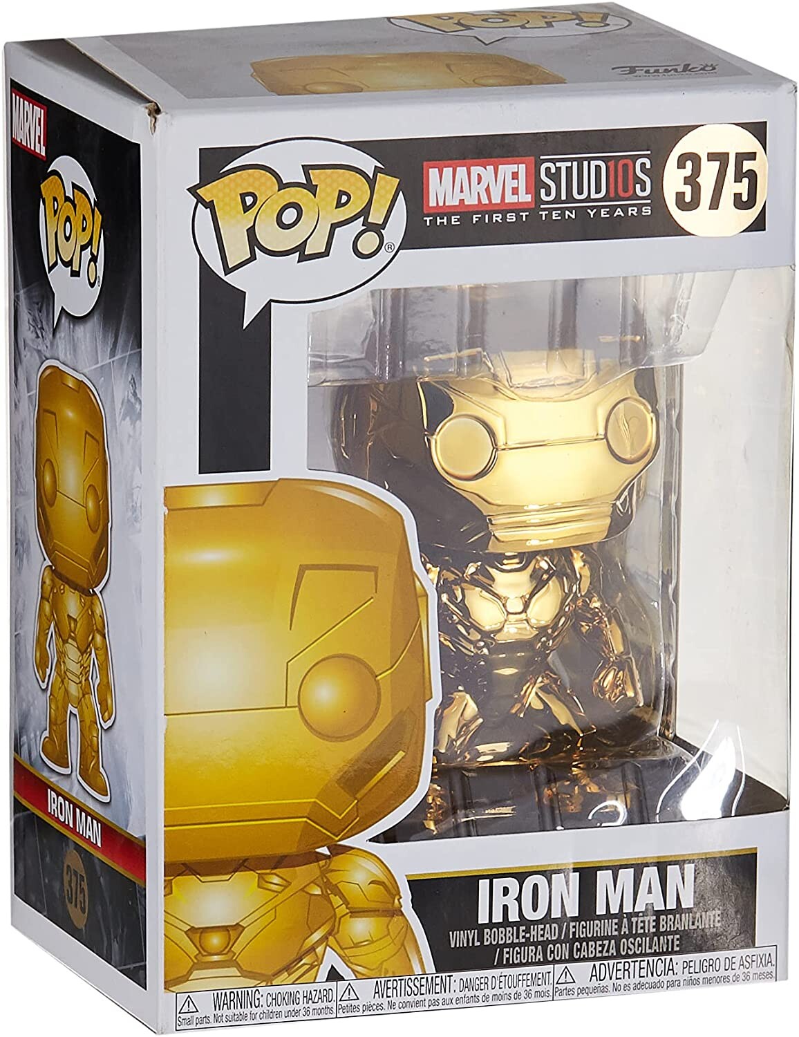 

Фигурка Funko Pop! Marvel Studios 10 - Iron Man (Gold Chrome) Collectible