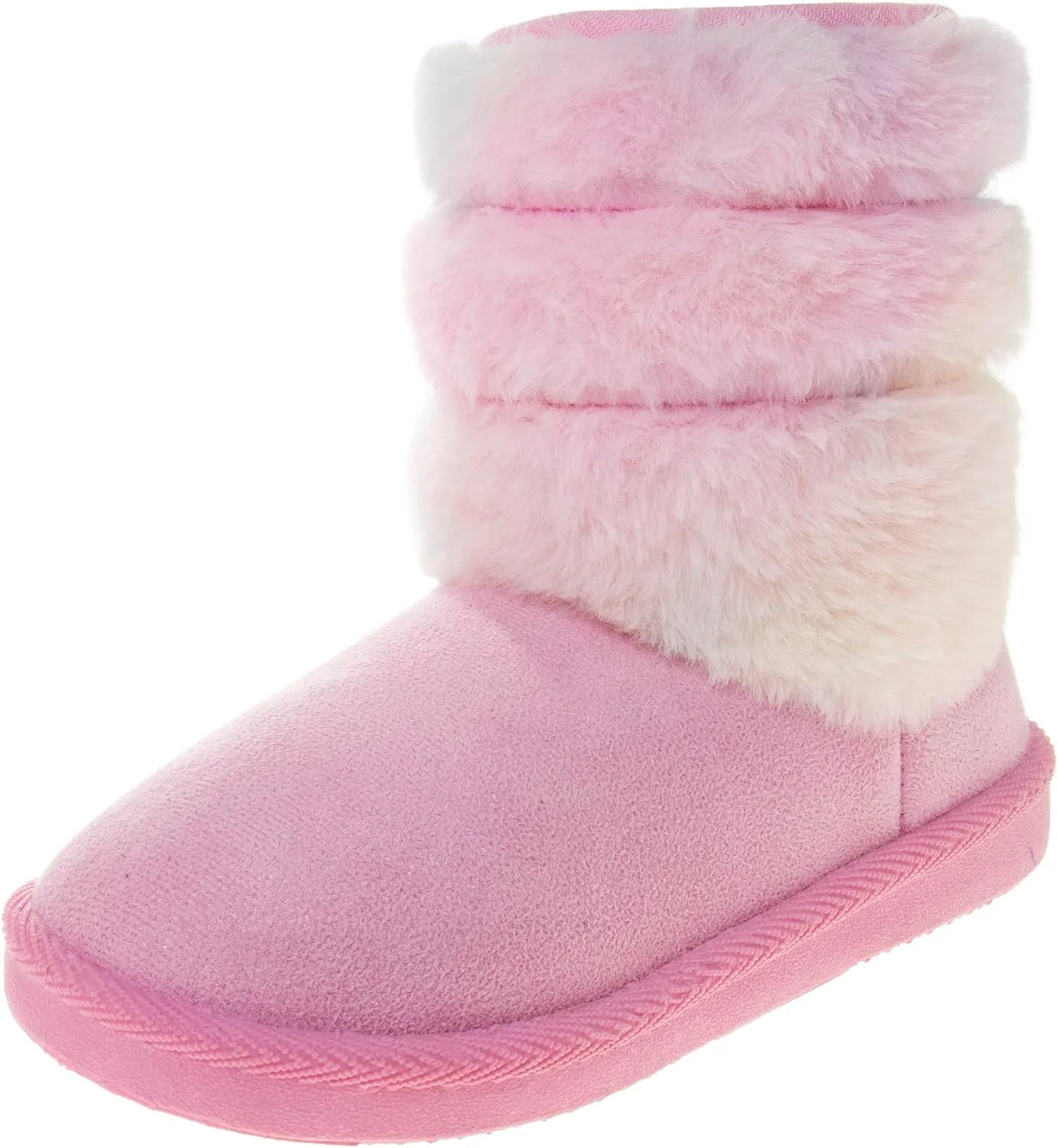 Детские зимние сапоги для девочек с мехом Josmo, Pink Mult