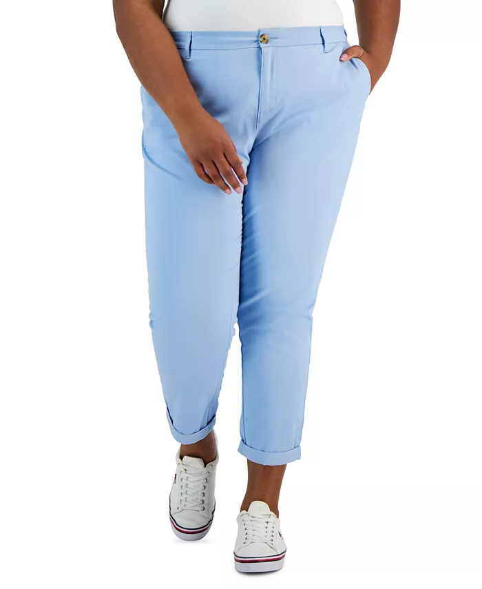 

TH Flex Plus Size Брюки-чинос Hampton Tommy Hilfiger, синий
