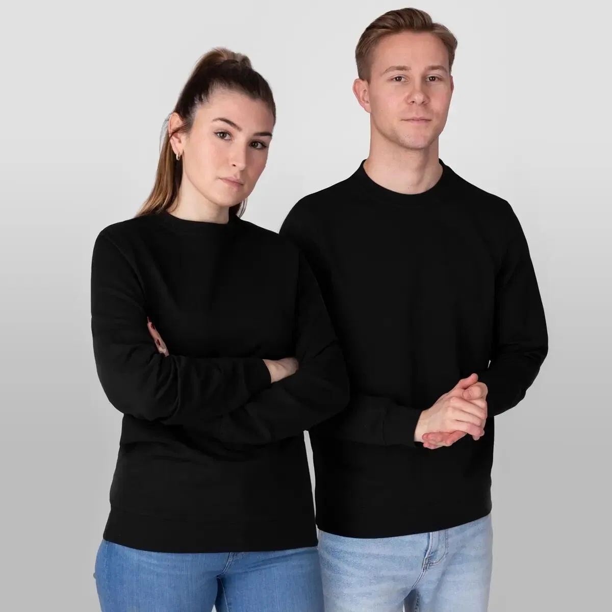 Детский свитшот Doubletex Jako, Schwarz — фото 4