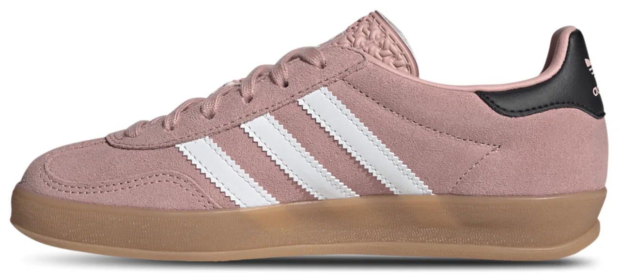 Кроссовки для мальчиков Gazelle Indoor Adidas, цвет Wonder Mauve/White — фото 2