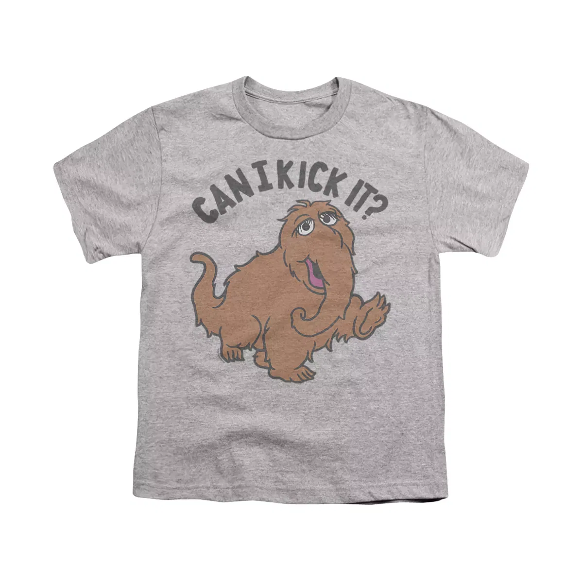Детская футболка с принтом Sesame Street Can I Kick It? Athletic Heather