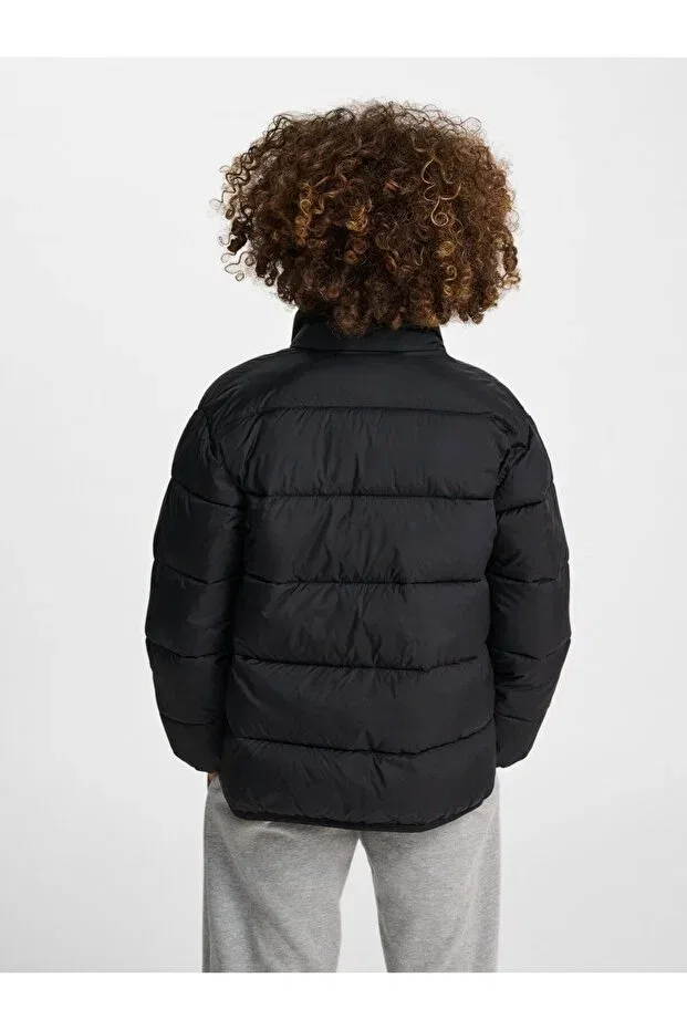 Детская куртка для девочек с капюшоном Hummel, Black — фото 2