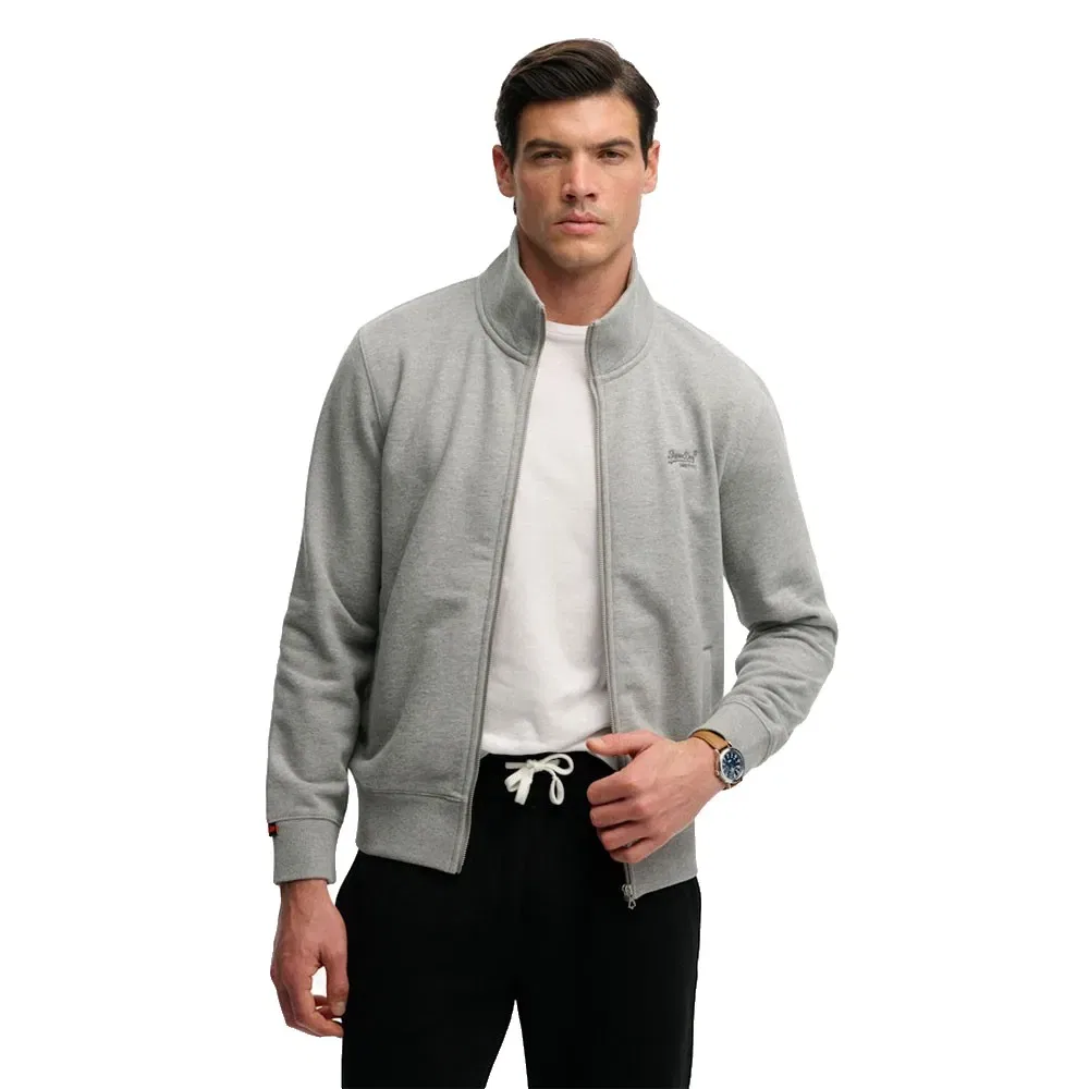 Толстовка с логотипом Superdry, серый