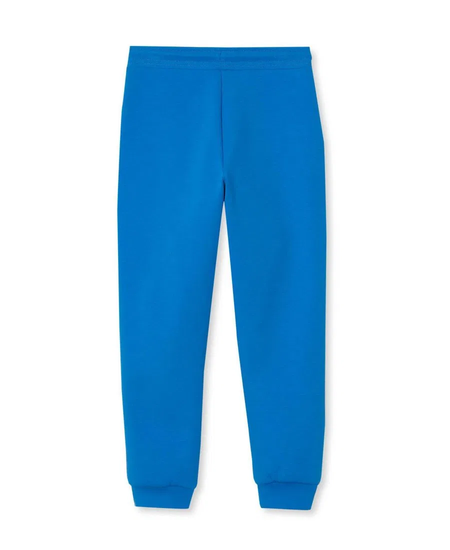 Детские спортивные брюки из техноткани с эластичным поясом Lands' End, French Blue — фото 2