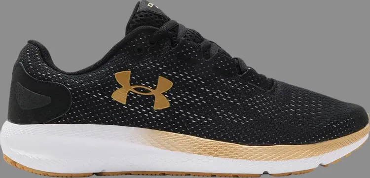 

Кроссовки charged pursuit 2 'black gold' Reebok, черный