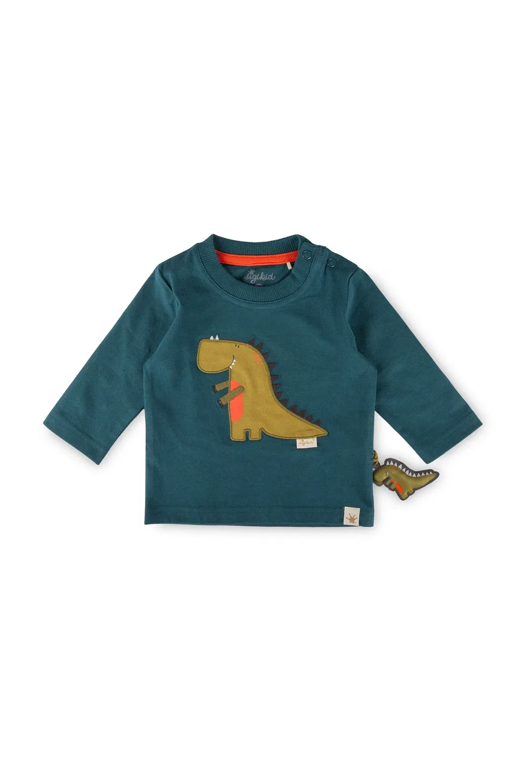 Лонгслив с принтом Dino Fun Sigikid, синий