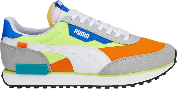 

Кроссовки Puma Future Rider Play On Vibrant Orange Harbor Mist, оранжевый
