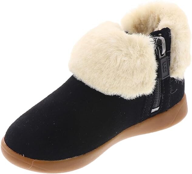 

Детские модные ботинки унисекс UGG T Dreamee Bootie, черный