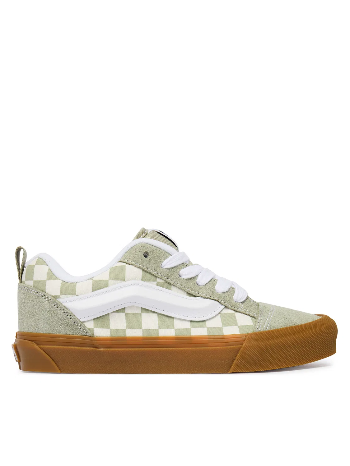 Тканевые кроссовки для мальчика Knu Skool Vans, зеленый