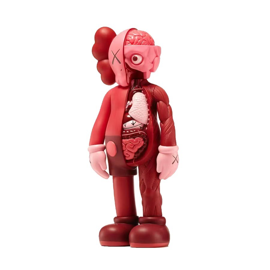 

Виниловая фигурка Kaws Companion Flayed Open Edition, красный