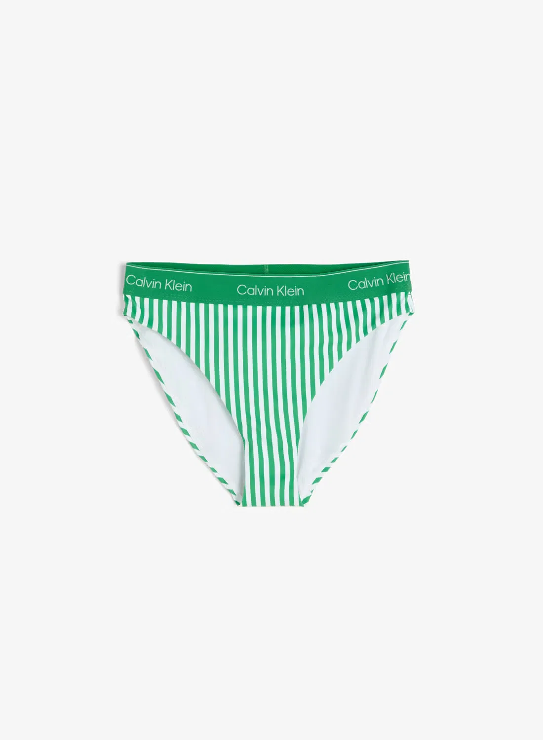 Calvin Klein Плавки бикини с логотипом на поясе, полосатый