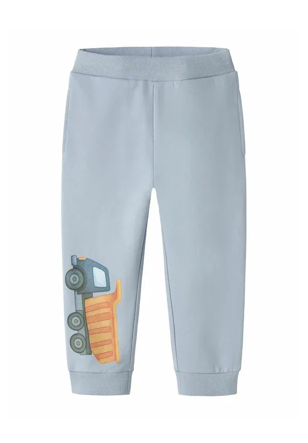 Брюки хлопковые Tracksuit bottoms Name It Fog, синий
