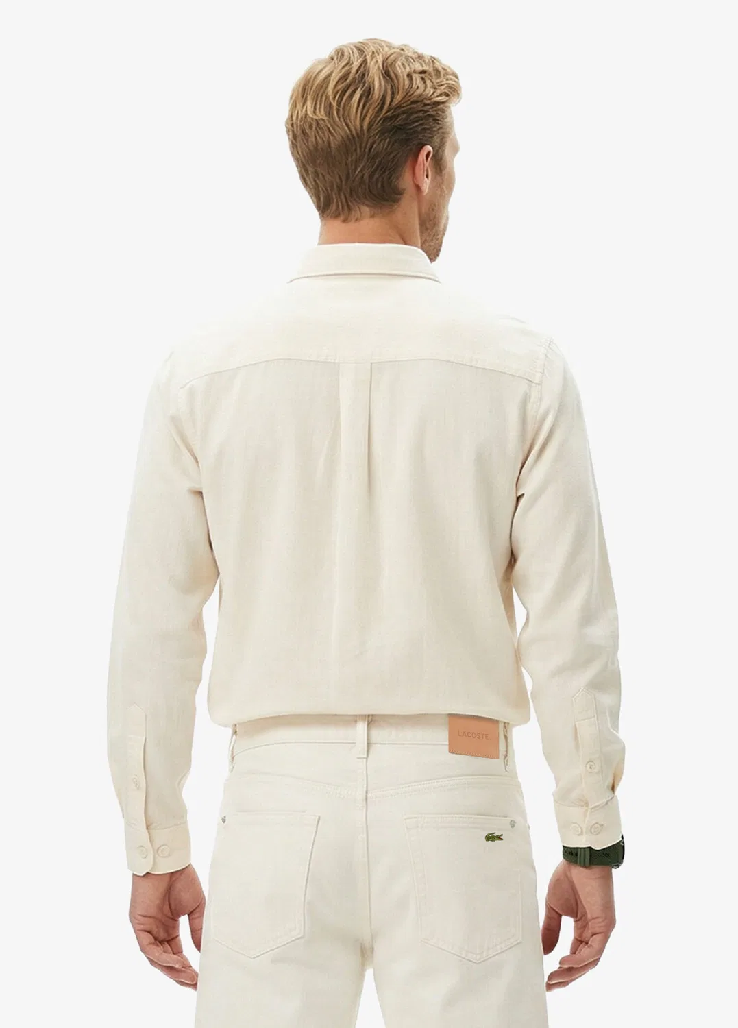 Рубашка Regular Fit Lacoste Bej-056 — фото 2