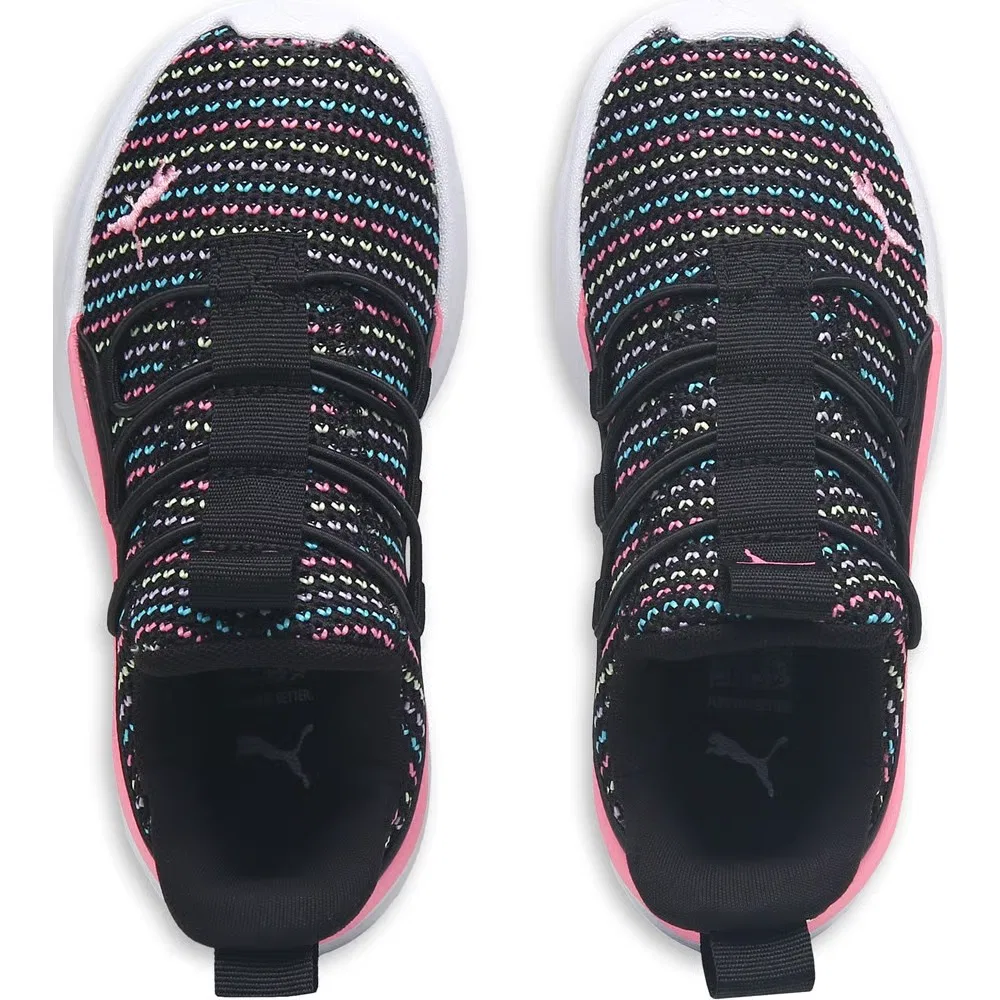 Детские кроссовки one4all 2.0 Puma, Black/Knit — фото 4