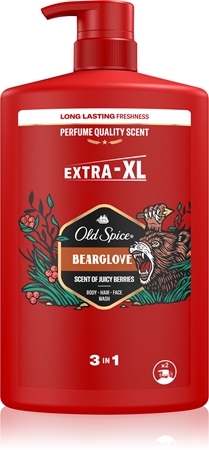 

Гель для душа для тела и волос Old Spice Bearglove, 1000 ml