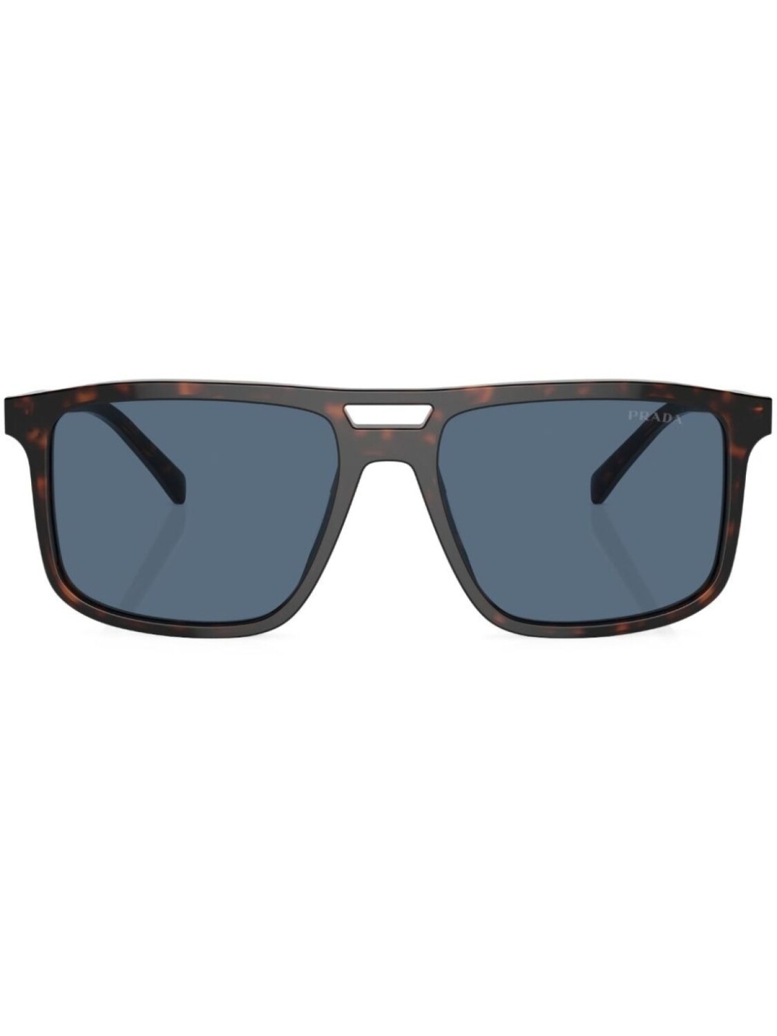 

Prada Eyewear солнцезащитные очки Prada PR A22S в квадратной оправе, коричневый