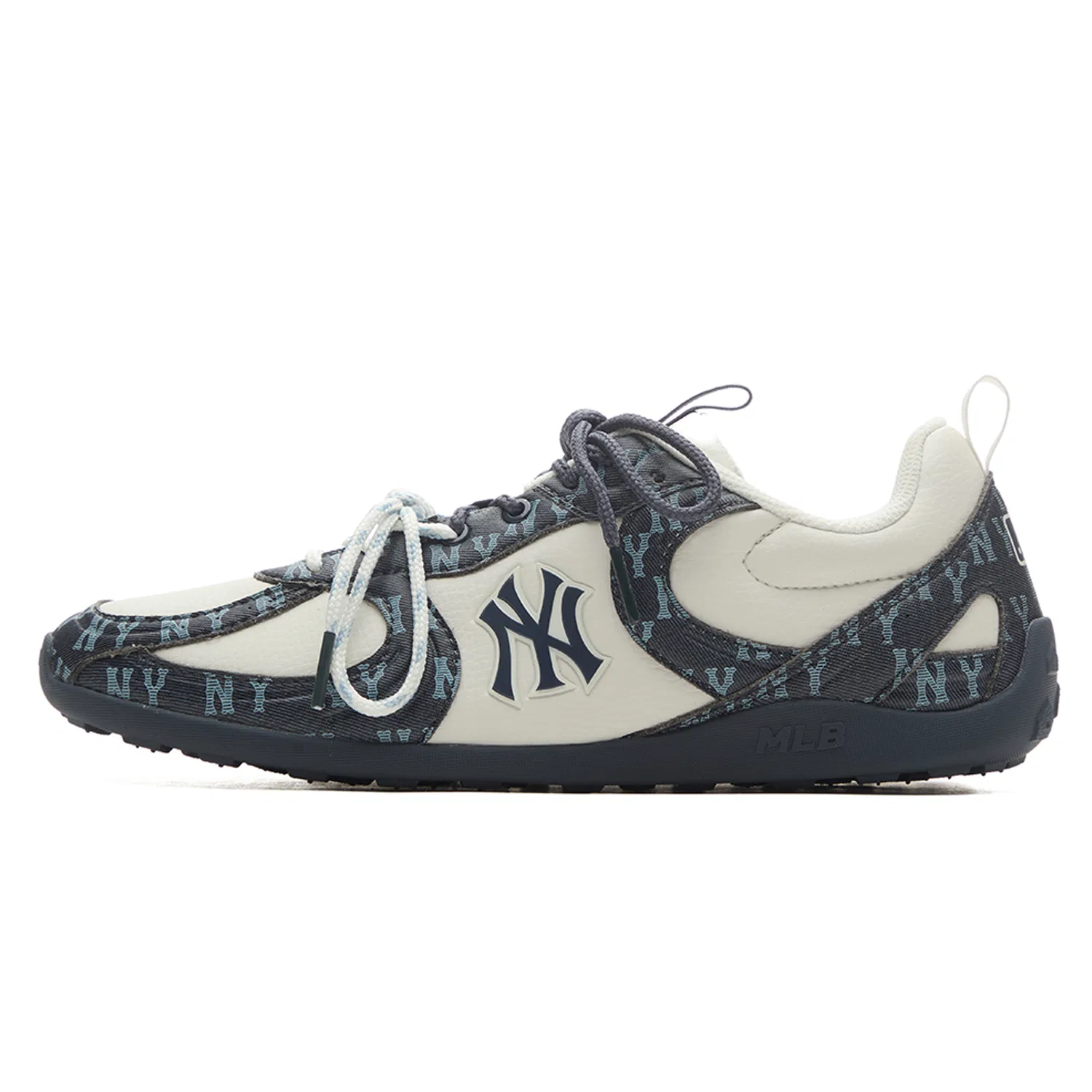 Детские кроссовки-кеды с высоким верхом Navy Blue MLB — фото 3