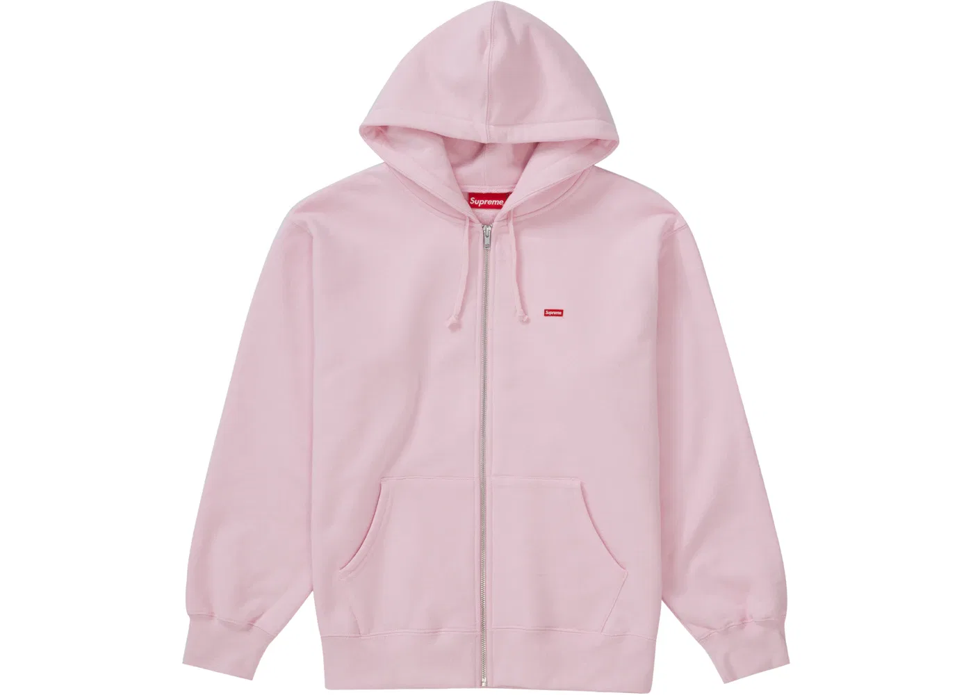 Мужская худи с молнией Supreme Sweatshirt, Light Pink