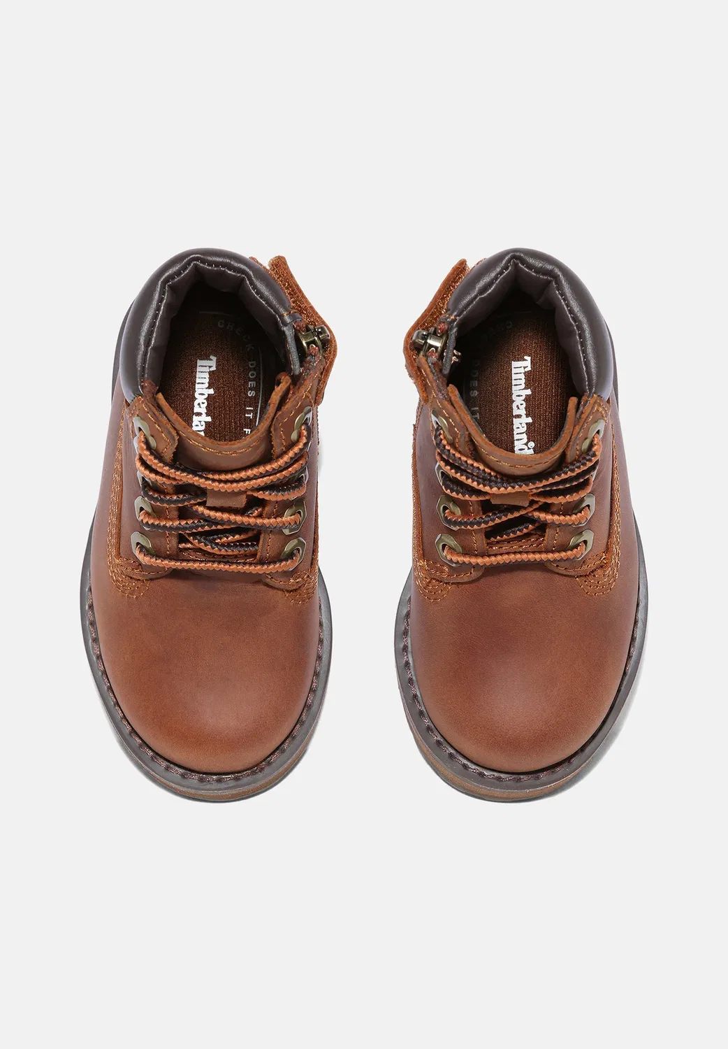 Ботильоны Courma chelsea на шнуровке Timberland, Medium Brown — фото 3