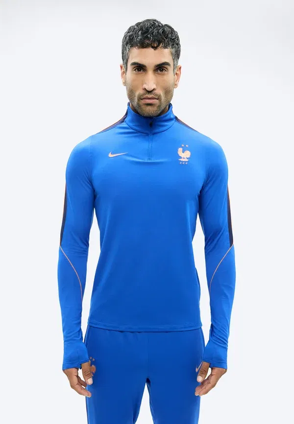 Футболка с длинным рукавом Dri-fit Nike Performance Game Royal/Blackened Blue/Metallic Copper, синий