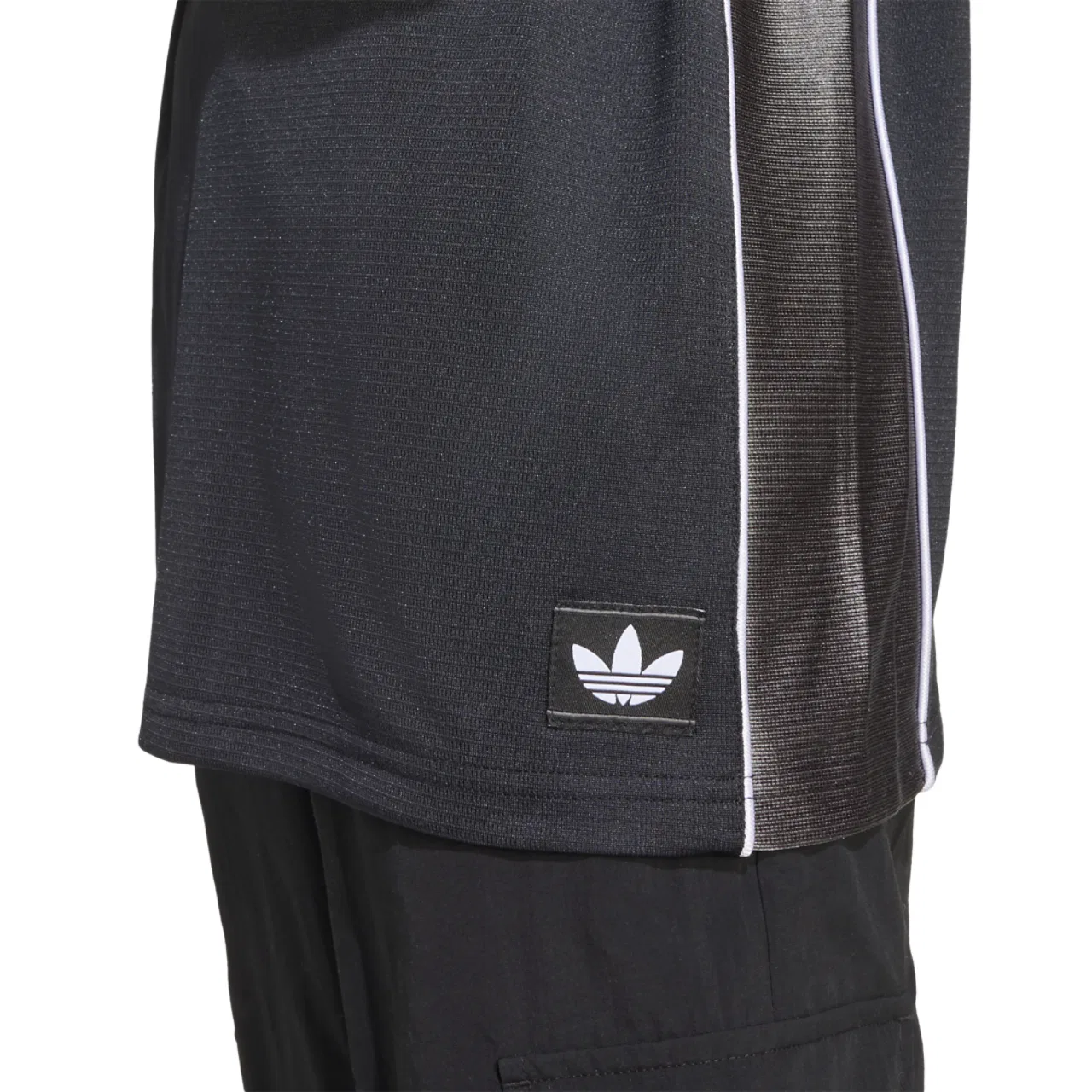 Футболка для мальчиков Jersey Adidas, черный/белый — фото 3