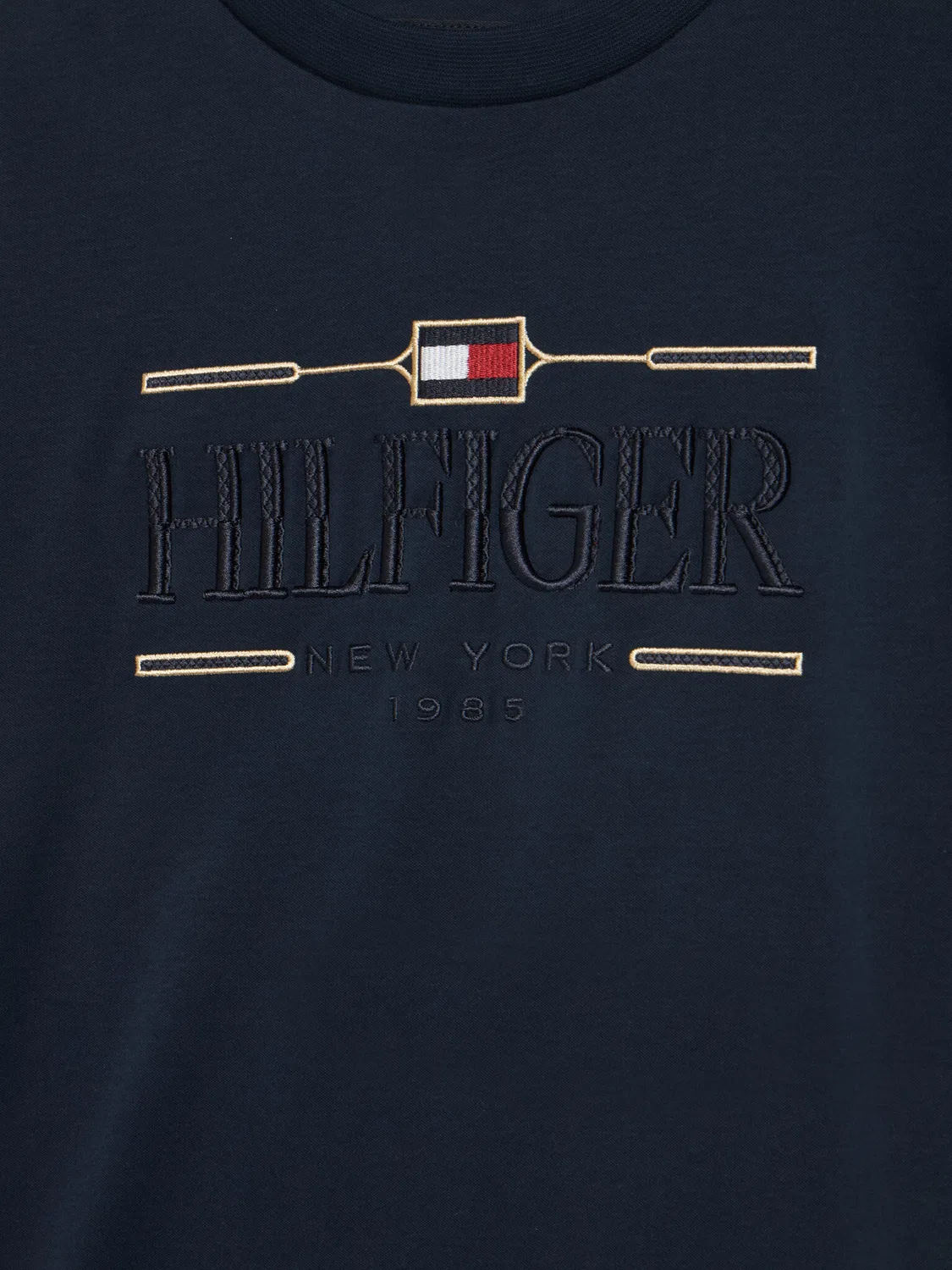 Футболка стандартного кроя для мальчика Icons Tommy Hilfiger, темно-синий — фото 3
