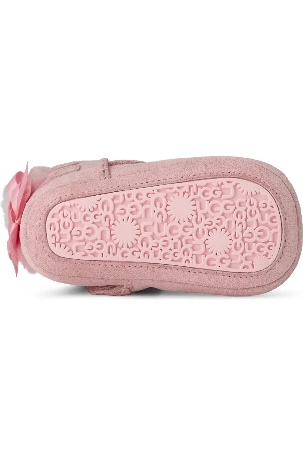 Детские ботинки водонепроницаемые с застежкой-липучкой Bailey Bow UGG, Ribbon Candy — фото 4